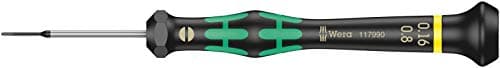 Image of Wera 05117990001 0.16 x 0.8 x 40 mm 2035 Screwdriver for Slotted Screws - Silver