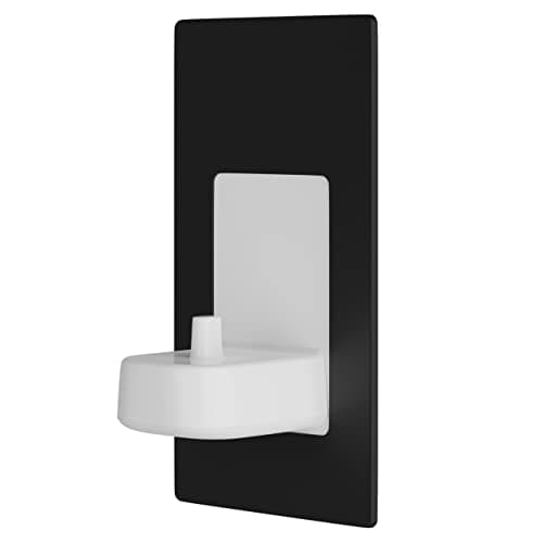 Image of ProofVision Black Metal In-Wall Electric Toothbrush Charger - PV10P-B-FR