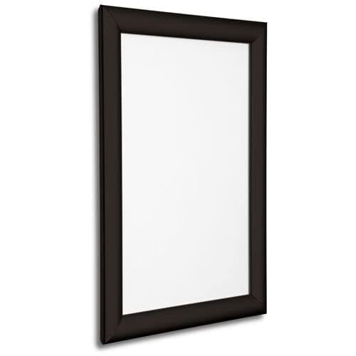 Image of DISPLAY GENIE – Premium Clip down Frame Poster Display – A4, A3, A2, A1, A0 varients – Anti Glare Cover Sheet – Aluminium Frame – Perfect Display Solution for Home, (Black) (A1)