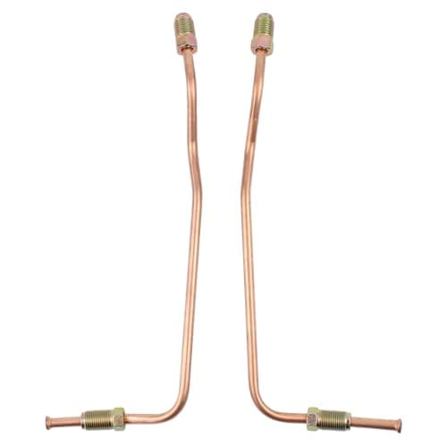 Image of HouYeen Rear Axle Left and Right Copper Brake Pipes Hose for Freelander 1 1998-2006 with ABS