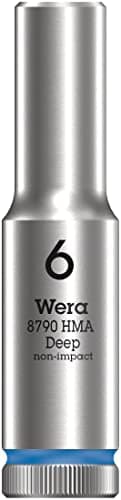 Image of Wera 05004500001 Socket Spanner 1/4 Inch, 05004503001
