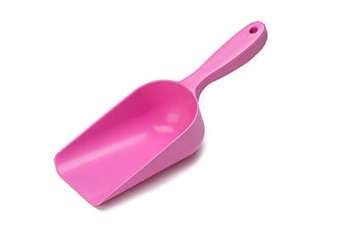 Image of EarlyGrow MPL50084/P Small Plastic Handy Garden Scoop for Soil, Compost, Planting or Re-Potting Plants - Pink