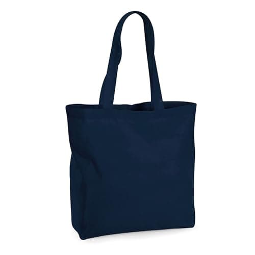 Image of Westford Mill W265 Organic Premium Cotton Maxi Tote - French Navy