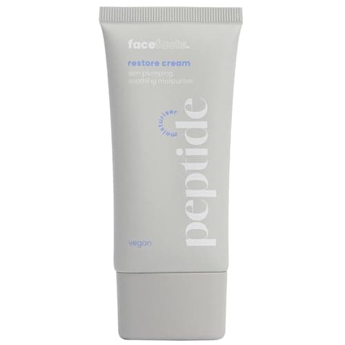 Image of Face Facts Peptide Restore Cream 50ml - This Skin Plumping And Soothing Moisturiser Enriches Skin And Leaves It Feeling Soft, Hydrated, And Elastic
