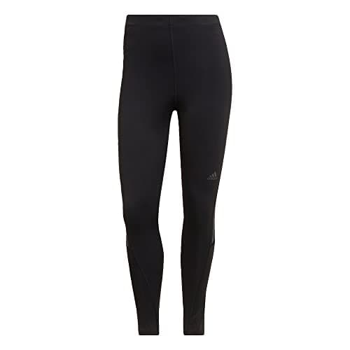 Image of adidas Women's Icon 3-Stripes 7/8 Running Tights, Black, XL
