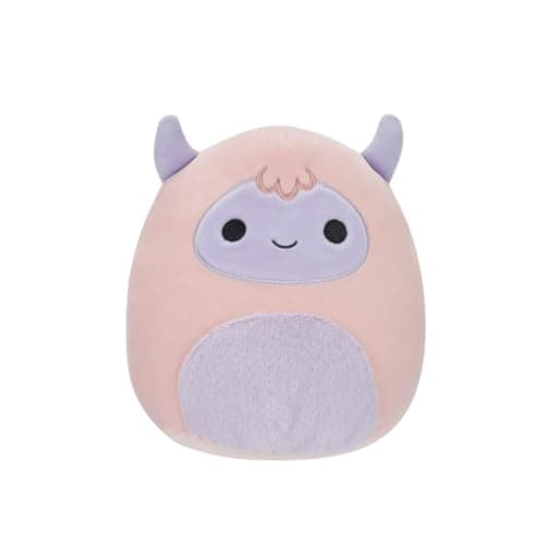 Image of Squishmallows Original 7.5-Inch Ronalda Pink and Purple Yeti - Small Ultrasoft Official Plush