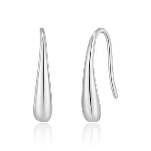 Image of Philip Jones Sterling Silver Teardrop Earrings