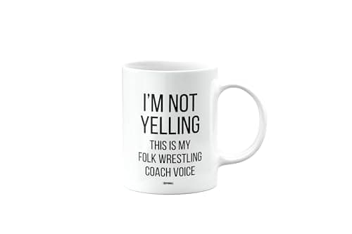Image of MIPOMALL Folk Wrestling for Folk Wrestling, Funny, Joke or Silly, Coach Mug Gift, Birthay Cup, for Men or Women, Leaving or Retirement, Secret Santa, Presents for Christmas, mm-CA_265_140