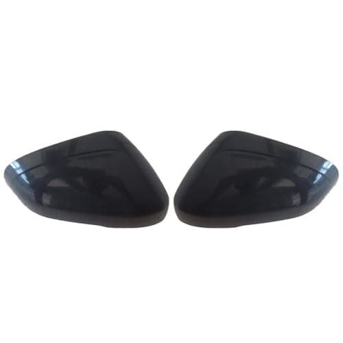 Image of NOTEDI Wing Mirror Cover Caps Frame Door Mirror Cover Caps Housing for Volvo S60 V60 V40 S80 2011-2019, Rearview Mirror Housing Accessories,Glossy black