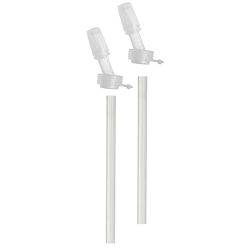 Image of CAMELBAK Eddy+ Kids Bottle Bite Valves & Straws - Transparent, 2 Pack/Camelback Children Child Infant Junior Boy Girl Water School Drink Bottle Flask Spare BPA Free Plastic Accessories