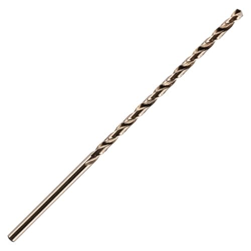 Image of 9mm x 175mm Flute x 250mm Extra Long Series HSS Cobalt Jobber Drill Bit For Stainless Steel, Hard Metals, Aluminium, Cast Iron, Copper. DIN1869 Twist Drill Bit
