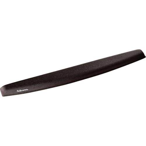 Image of Fellowes Memory Foam Keyboard Wrist Rest - Ergonomic Wrist Support for Computer Laptop and Home Office - Black
