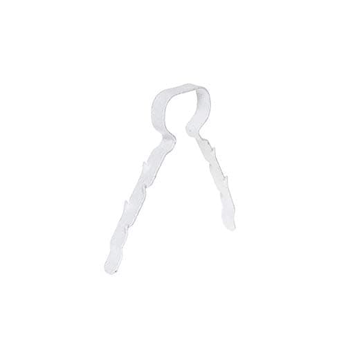 Image of LINIAN Fire Clips (Double) 6-8 mm, White, Pack of 100