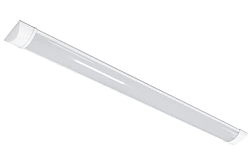 Image of Long Life Lamp Company 30W LED Slim Ceiling Batten Light Cool White 6500k 90cm 3ft Tube Light Fitting Replacement FB03