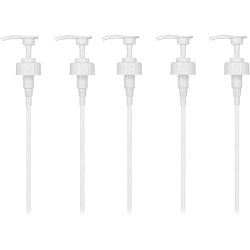 Image of 5Pcs 5L Pump Dispenser for 5 Litre Container, 38mm Bottle Pump Dispenser with Tube, 4ml Dose Ideal for Water, Oil and Cleaning Products
