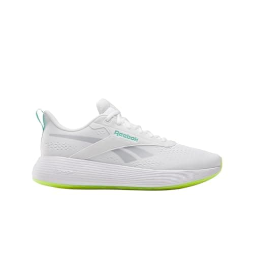 Image of Reebok DMX Comfort + White/Grey 1/ Digital Lime Unisex Walking Shoes