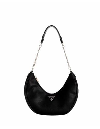 Image of GUESS Women Fedora hobo Shoulder Bag, Black, One Size