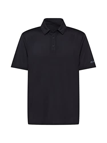 Image of Skechers Men's Skech-AIR Polo, Bold Black, 3XL