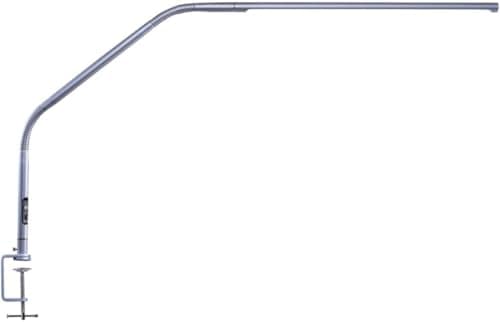 Image of Daylight Slimline 4™ LED Table Lamp in Ice Grey - 6,000K, 3,200 Lux, 4 Brightness Levels, USB-C Charging Port, Anti-Glare Diffuser, Flexible Design, Art & Craft, Sewing, Nail Salon