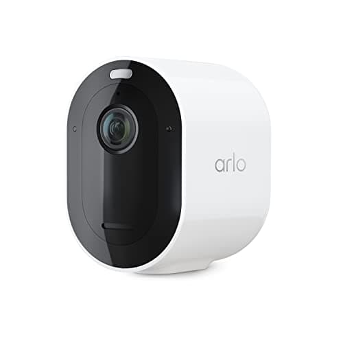 Image of arlo Pro 5S Spotlight Security Camera 2K HDR | Outdoor | Wire-Free with Spotlight | Dual-Band Wi-Fi Connects to The Strongest Network | 12X Zoom, 2-Way Audio, Color Night Vision, Live Stream White