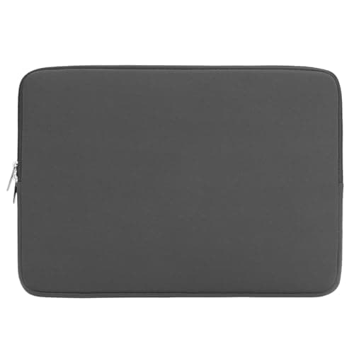 Image of RAINYEAR 15.6 Inch Laptop Sleeve Protective Case Soft Carrying Zipper Bag Cover Compatible with 15.6" Notebook Computer Ultrabook Chromebook(Grey)
