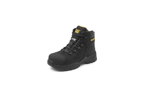Image of Caterpillar Male Everett S3 WP Safety Boot, Black, 9