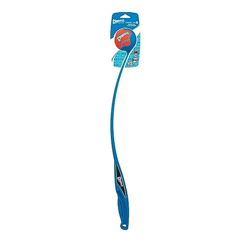 Image of Chuckit! Sport 25 Ball Launcher – Hands Free Fetch Dog Toy for Interactive Playtime, Compatible with Medium Balls, 64 cm (Pack of 1)