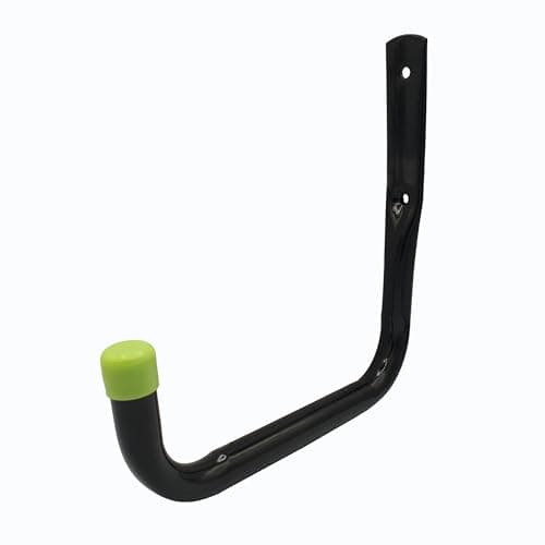 Image of keypak ST7002H 17cm Multipurpose Garage Storage Hook, Heavy-Duty Rust Resistant Wall Mounted Utility Hanger for Workshop Shed Garage, 30kg Load Capacity (Black)