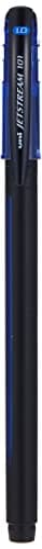 Image of Uni Jetstream SX-101 Ballpoint Pen Super Ink Quick Drying 1.0mm Tip Blue [Pack of 12] Ref 9008051