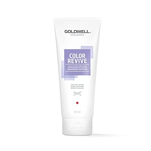 Image of Goldwell Dualsenses Color Revive Conditioner, Light Cool Blonde, Refreshes Color, 200ml