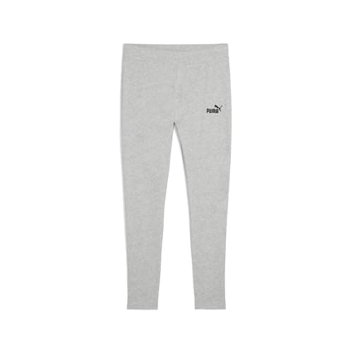 Image of PUMA Womens Essentials Small No. 1 Logo Leggings Grey Size S