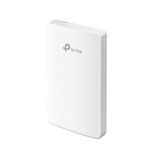 Image of TP-Link EAP615-Wall WiFi 6 Access Point, AX1800 Dual Band Gigabit Wireless Access Points, Omada Mesh, Support PoE+ 802.3af/at, Seamless Roaming, Easily Mount to Wall or Ceiling, Cloud Management