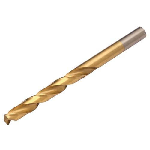 Image of Draper HSS Titanium Nitride Coated Drill Bit, 8.0mm x 117mm - 08877- for Steel, Non-Ferrous Metals, Wood and Hard Plastic