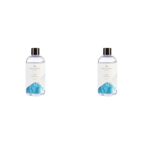 Image of Wax Lyrical Reed Diffuser Refill 200ml Sea Breeze, Wax, Multicolor (Pack of 2)