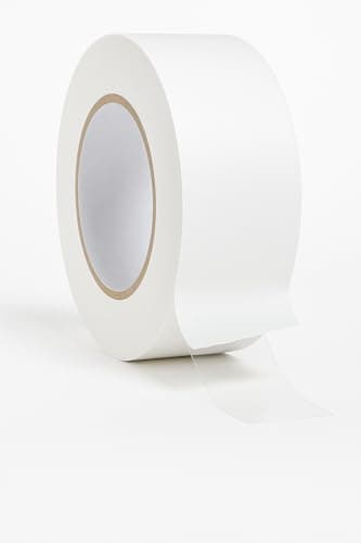 Image of 1 Roll of Double Sided Tape 50mm x 50M | Heavy Duty Clear Adhesive Tape for Mounting, Craft Projects, Office & Display Use | High-Tack Bonding with Easy-Peel Liner