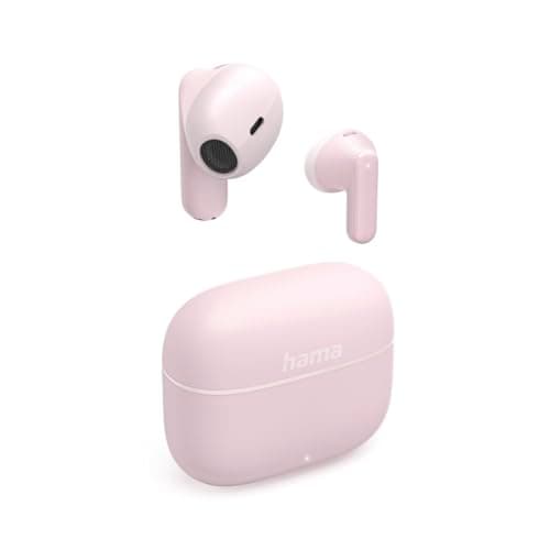 Image of Hama Freedom Light II Bluetooth Headphones, TWS, Earbuds, Voice Control, Pink