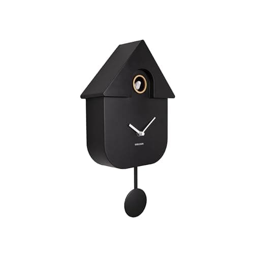 Image of Karlsson Cuckoo House Cuckoo Clock - Black
