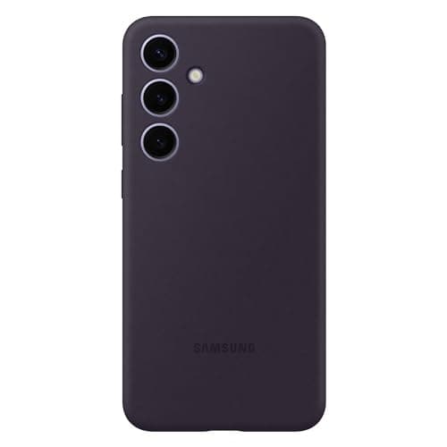 Image of Samsung Galaxy Official S24+ Silicone Case, Dark Violet