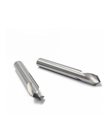Image of Tungsten Steel Alumi Num Fixed Point Special Chamfer Milling Straight Shank End Mill 1pcs(12MMxD12x75MM)