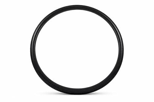 Image of Urathon Solid Black Wheelchair Tyre, 24" x 1 3/8", 37-540, Puncture-Free Solid Rubber