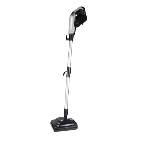 Image of Tower T134001PL TSM12 Multi-Functional 12-in-1 Steam Mop with 12 Accessories, Detachable Handheld Function, Detachable Water Tanks, Black & Platinum