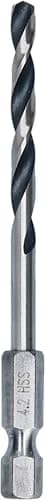 Image of Bosch 1x Metal HSS Twist Drill Bit with Hex Shank (for Steel, Non-Ferrous Metals, Ø 4,20 mm, Professional Accessory Drill Drivers)
