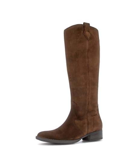 Image of Gabor Garden Womens Knee High Boots 4.5 UK Whisky Suede