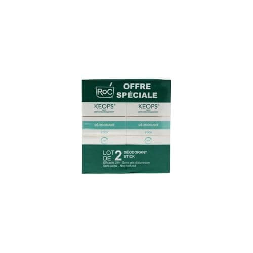Image of RoC Keops Deodorant Stick, 2-Pack, 40 ml