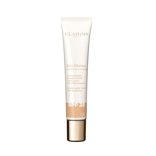 Image of Clarins Skin Illusion Tinted Moisturizers SPF25 01 40ml