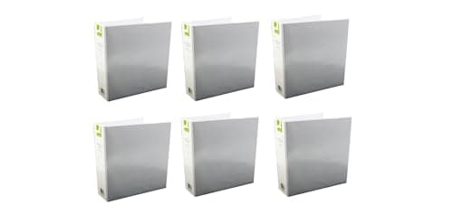 Image of Q-Connect KF01333Q Presentation 4D-Ring 50mm A4 - White(pack of 6)