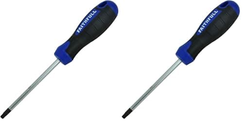 Image of Faithful FAISDT30 Screwdriver Star (TORX) Tip TX30 x 100mm (Pack of 2)
