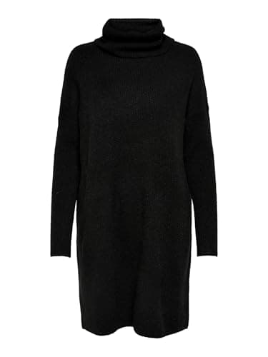Image of ONLY Womens Cowl Neck Dress Black M