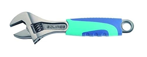 Image of Eclipse Professional Tools ADJW8 Adjustable Wrench Soft Feel Handle 8" / 200mm