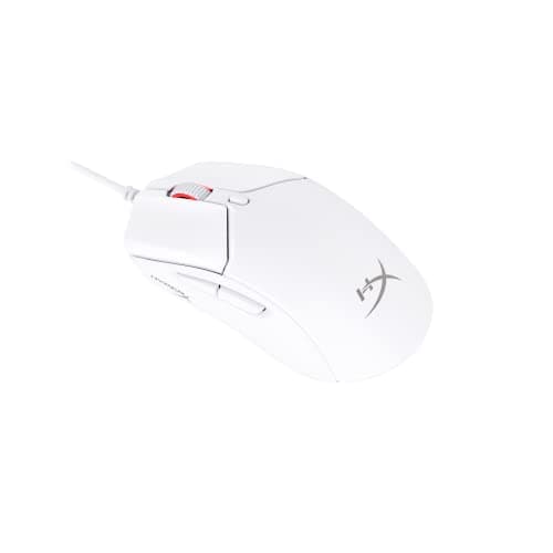 Image of HyperX Pulsefire Haste 2 Wired Gaming Mouse, 53 g, 26K Sensor, 26,000 DPI, 8000 Hz Query Rate, 6 Programmable Buttons, RGB Lighting, PC/Xbox/PS Compatible, White